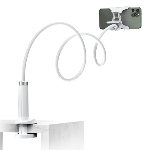 UGREEN Gooseneck Desktop Mobile Phone Holder Multifunctional Lazy Clip-on Mobile Phone Stand for Watching Movies Playing Games - 1