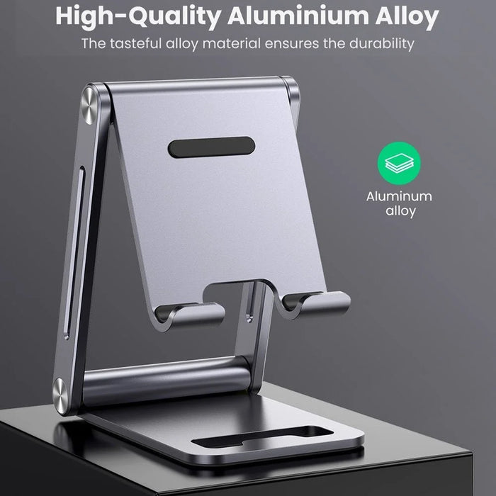 UGREEN Portable Foldable Mobile Phone Stand Aluminum Alloy Desk Phone Holder - 4