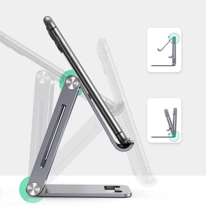 UGREEN Portable Foldable Mobile Phone Stand Aluminum Alloy Desk Phone Holder - 5