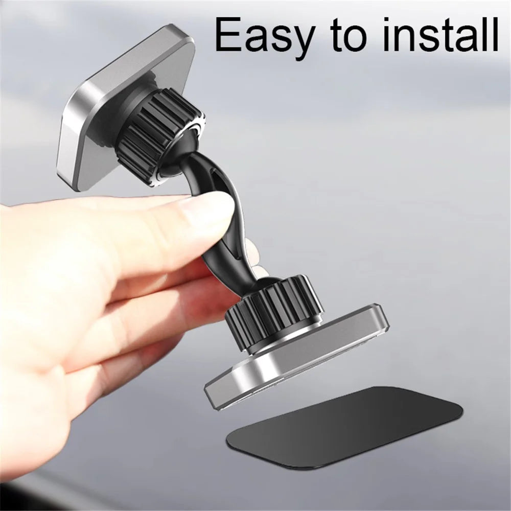 H302B Angle-adjustable Dashboard Car Phone Holder Mount Rotation Strong Suction Phone Holder for Desktop - 5