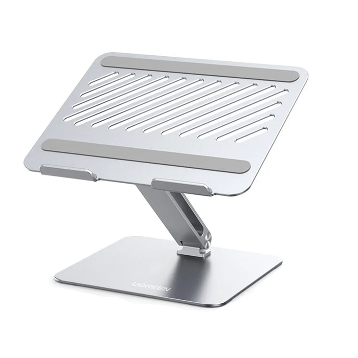 UGREEN 40291 Folding Aluminum Laptop Stand with Multi-Angle Adjustable Portable Desktop Tablet Holder for MacBook Air Pro Computers - 1