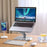 UGREEN 40291 Folding Aluminum Laptop Stand with Multi-Angle Adjustable Portable Desktop Tablet Holder for MacBook Air Pro Computers - 6