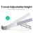 UGREEN 20642 Adjustable Folding Aluminum Laptop Stand Multi-Angle Portable Desktop Computer Holder for MacBook Air Pro Laptops - 4