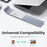 UGREEN 20642 Adjustable Folding Aluminum Laptop Stand Multi-Angle Portable Desktop Computer Holder for MacBook Air Pro Laptops - 6