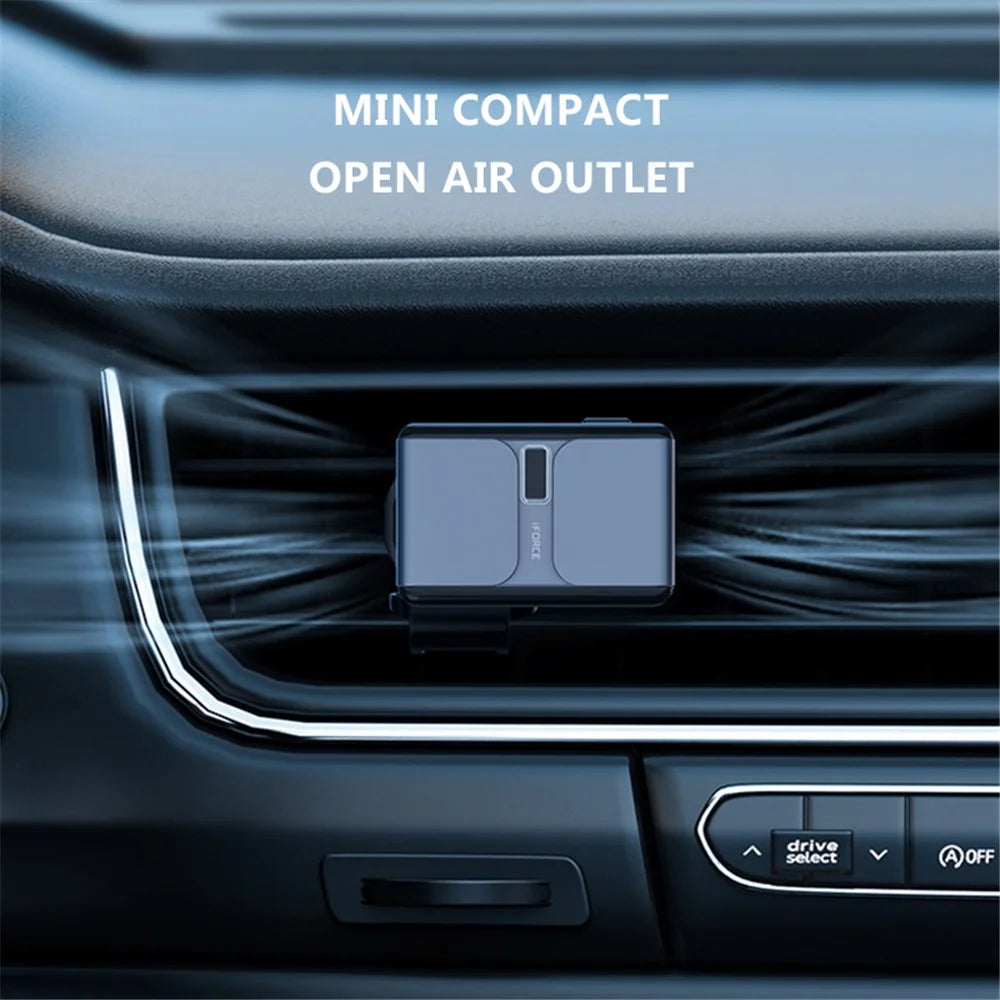 IFORCE A1 Foldable Smart Electric Air Vent Holder Automatic Opening and Closing for Smartphones within 4.7-7 inches - 6