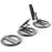 For iPhone 13 Magsafe Magnetic Kickstand Portable Folding Rotation Design Phone Holder Stand - Black - 1
