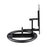 For iPhone 13 Magsafe Magnetic Kickstand Portable Folding Rotation Design Phone Holder Stand - Black - 7