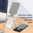 TC04 Cell Phone Stand Holder Height Angle Adjustable Hard Aluminum Alloy Desktop Phone Desk Mount Holder - Grey - 6