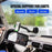 Dashboard GPS Phone Car Mount Adjustable Arm Universal Windshield Phone Holder for 4-7.2 inches Smartphones - Grey - 4
