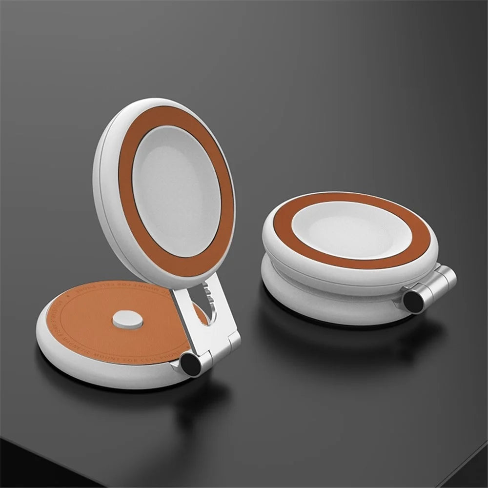 R-JUST HZ19 Magnetic-Absorbed Car Mount Cell Phone Holder Car Accessory for Tesla/SUV/Car/Electric Vehicles/Truck - Silver - 6