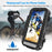 F81 Waterproof Bicycle Touch Screen Phone Holder Motorcycle Handlebar Phone Bracket - 3