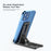 ESSAGER Portable Mobile Phone Holder Adjustable Foldable Desktop Phone Bracket Stand - Black - 3