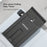 ESSAGER Portable Mobile Phone Holder Adjustable Foldable Desktop Phone Bracket Stand - Black - 7