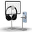R-JUST PB04-13 Height Adjustable Magnetic Absorption Tablet/Phone Desk Bracket Headphone Hanger Stand - 1