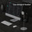 R-JUST PB04-13 Height Adjustable Magnetic Absorption Tablet/Phone Desk Bracket Headphone Hanger Stand - 7