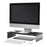 ID-20L Simple Style Wooden Monitor Riser Anti-skid Desktop Computer Stand Holder for MacBook - Black - 3