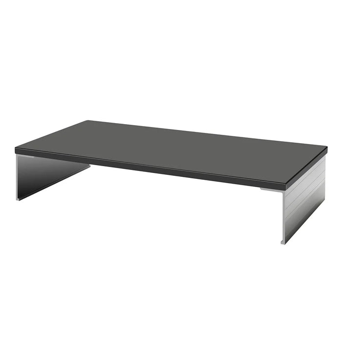 ID-20L Simple Style Wooden Monitor Riser Anti-skid Desktop Computer Stand Holder for MacBook - Black - 6
