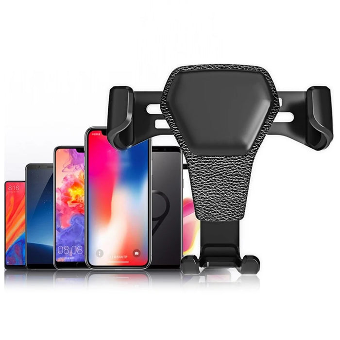 Universal Car Phone Holder Mount Cell Phone Holder for Car Air Vent - Black - 4