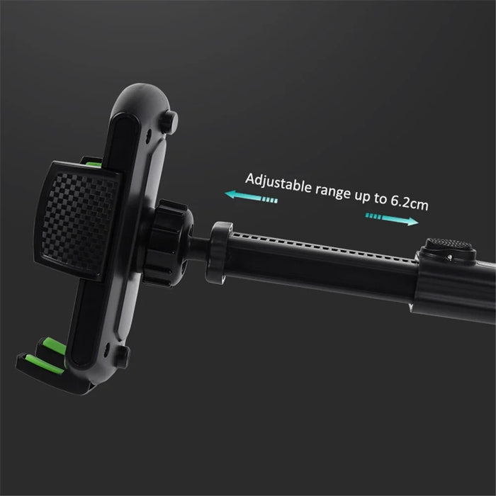 CST-03 Retractable Cell Phone Holder Suction Cup Long Arm Car Phone Mount for Car Dashboard Windshield Air Vent - Green - 5
