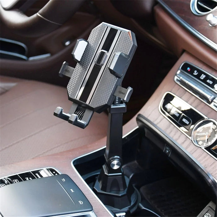 Car Cup Holder Phone Mount Adjustable Hands Free Cup Cell Phone Holder for 4.7-6.7 inch Phone - 2