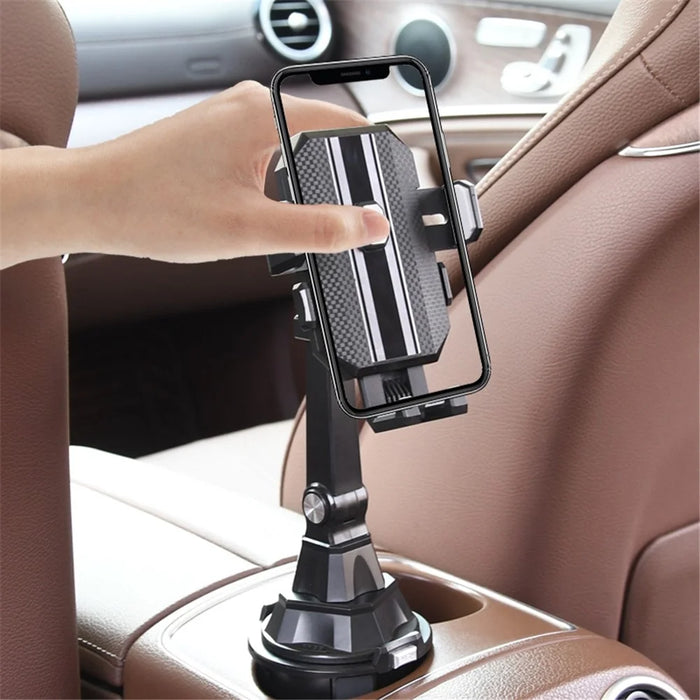 Car Cup Holder Phone Mount Adjustable Hands Free Cup Cell Phone Holder for 4.7-6.7 inch Phone - 3