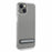 Cell Phone Mini Kickstand Vertical Horizontal Stand Adjustable Angle Zinc Alloy Phone Holder Compatible with iPhone Samsung Huawei Xiaomi - Grey - 2
