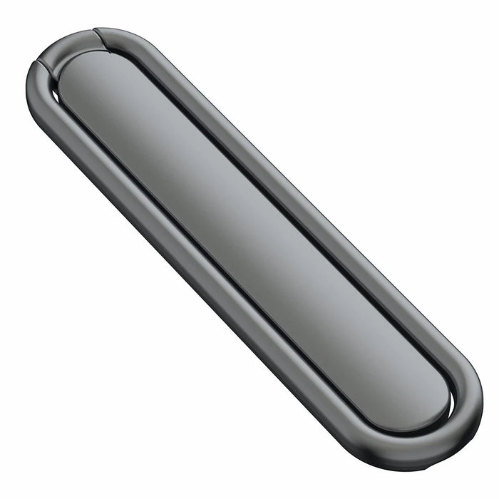 Cell Phone Mini Kickstand Vertical Horizontal Stand Adjustable Angle Zinc Alloy Phone Holder Compatible with iPhone Samsung Huawei Xiaomi - Grey - 3