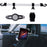 T26-2+C68+C82 Hexagonal Rod Car Back Seat Phone Tablet Holder Stand Headrest Mount Cellphone Tablet Bracket - 1