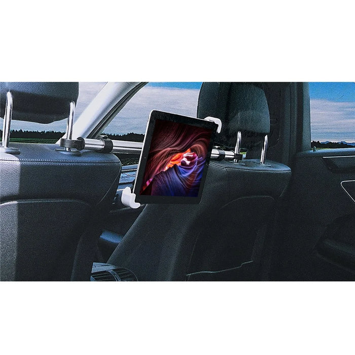T26-2+C68+C82 Hexagonal Rod Car Back Seat Phone Tablet Holder Stand Headrest Mount Cellphone Tablet Bracket - 5