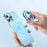 Ring Stand Adjustable Magnetic Rotation Holder for iPhone 14 13 12 Cell Phone Accessories - Blue - 4