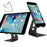 Rotary Metal Desktop Stand Holder for iPhone 6s/iPad Pro 9.7/Samsung S7 Etc - Black - 1