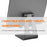 Rotary Metal Desktop Stand Holder for iPhone 6s/iPad Pro 9.7/Samsung S7 Etc - Black - 6