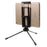 Multi-functional Mini Metal Tripod + Dual Clamps for iPhone iPad Samsung Smartphone Tablets  - Black - 5