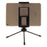 Multi-functional Mini Metal Tripod + Dual Clamps for iPhone iPad Samsung Smartphone Tablets  - Black - 7
