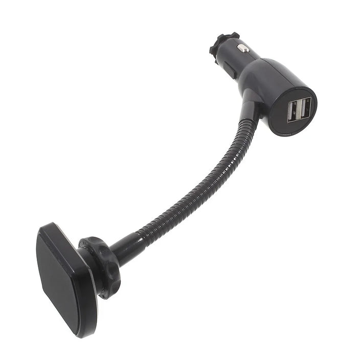 GS6323 Dual USB Car Charger Magnetic Phone Mount Holder for iPhone Samsung - 6