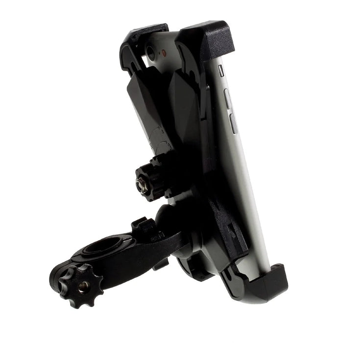 PH-666 Universal Bike Mount Rotating Bicycle Handlebar Cell Phone Holder Cradle - Black - 2