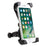 PH-666 Universal Bike Mount Rotating Bicycle Handlebar Cell Phone Holder Cradle - Black - 4