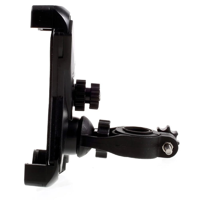 PH-666 Universal Bike Mount Rotating Bicycle Handlebar Cell Phone Holder Cradle - Black - 5