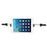 Full Rotary Car Headrest Mount Holder Lever for iPad Pro 12.9 Etc, Clamp Width: 240 x 410mm - 2