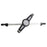 Full Rotary Car Headrest Mount Holder Lever for iPad Pro 12.9 Etc, Clamp Width: 240 x 410mm - 3