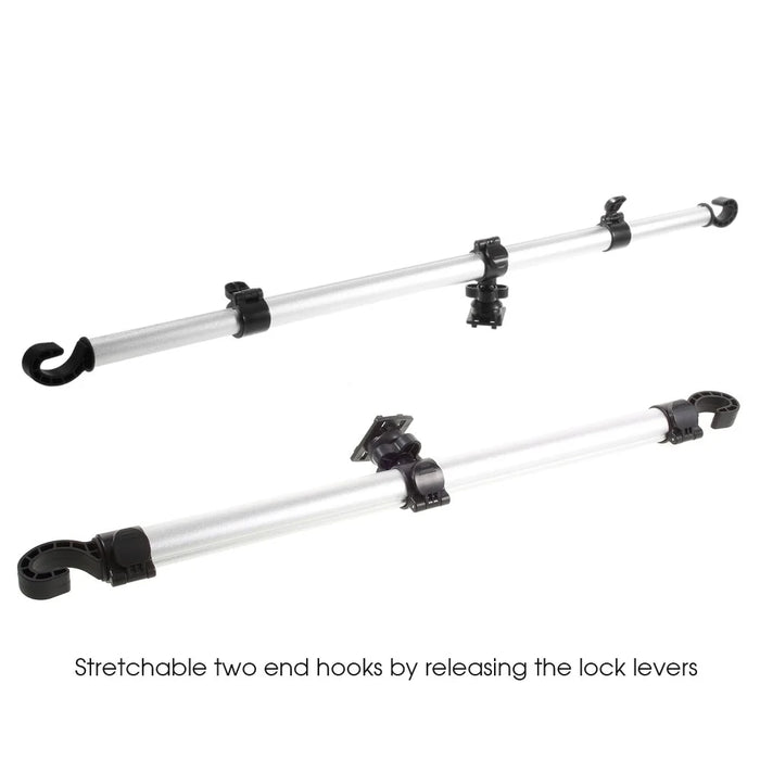Full Rotary Car Headrest Mount Holder Lever for iPad Pro 12.9 Etc, Clamp Width: 240 x 410mm - 6