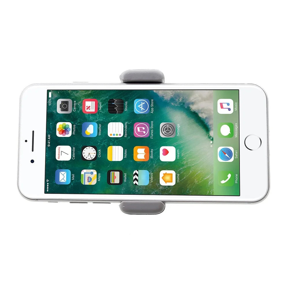 Universal Rotary Car Air Vent Mount Holder for iPhone 7 Plus Etc., Width: 6-8cm - Grey - 4