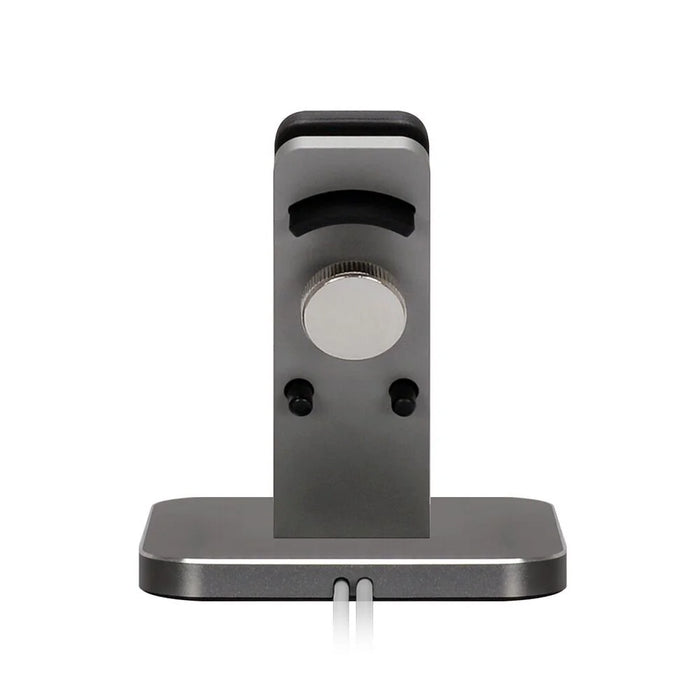 ZIKU WOJS-23 Aluminum Charging Dock Station Stand Holder for iPhone - Grey - 4