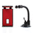 Universal Suction Cup Metal Hose Rotary Car Desktop Mount Holder, Clamp Width: 11.5 - 20cm - Black - 3