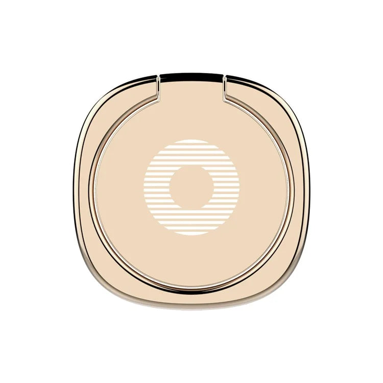 BASEUS Privity Ring Bracket Cell Phone Ring Holder Zinc Alloy Finger Ring Kickstand Grip Holder for iPhone Huawei Gold Color - 2
