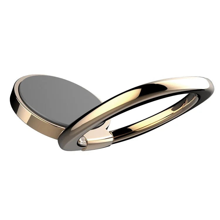 BASEUS Privity Ring Bracket Cell Phone Ring Holder Zinc Alloy Finger Ring Kickstand Grip Holder for iPhone Huawei Gold Color - 3