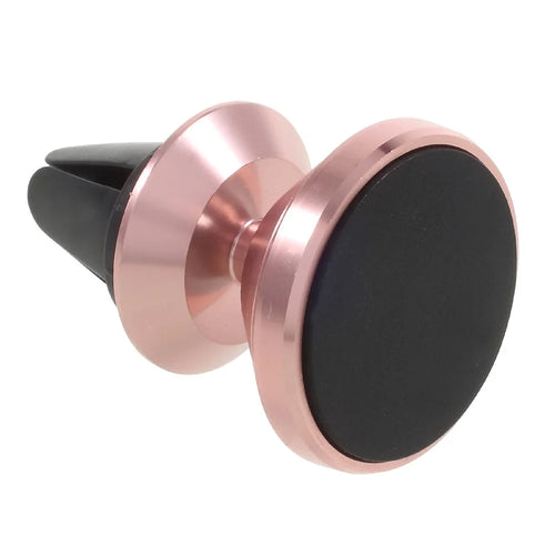 Magnetic Adjustable Angle Universal Mobile Phone Car Mount Holder (Short Version) - Rose Gold Color - 1