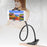 Universal Gooseneck Lazy Desktop Holder 360 Degree Rotating Mount Stand for Smartphone - Black - 4