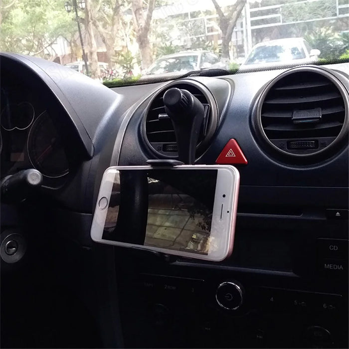 360 Degrees Rotating Car Air Vent Mount Mobile Phone Holder for Phone Between 3.5 inch - 5.5 inch - 7