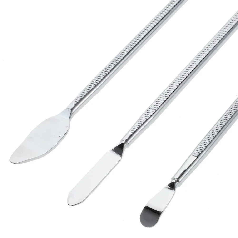 Metal Pry Tool Spudger 3X for iPhone Samsung HTC Laptop - 3